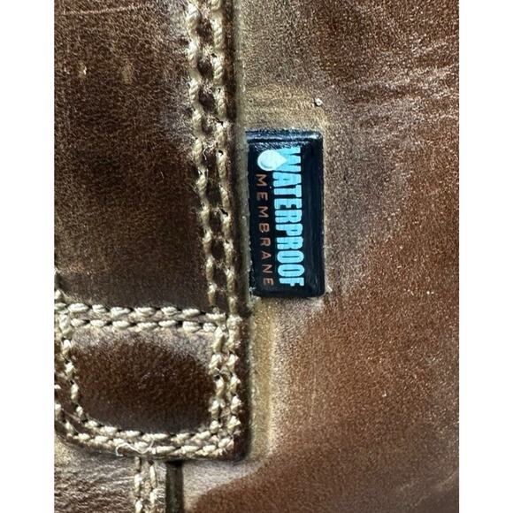 Timberland Pro A1053A Ag Pro Waterproof Pull On Work Boot Brown Alloy Toe Sz 13W - Picture 5 of 11